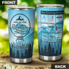 Camellia Personalized And So The Adventure Begins Boy Scouts Stainless Steel Tumbler - Double-Walled Insulation Travel Thermal Cup With Lid Gift For Boy Scouts Teenager