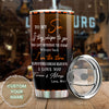 Camellia Personalized Basketball To My Son Motivational Quote Stainless Steel Tumbler - Double-Walled Insulation Sporty Thermal Cup With Lid Dad Gift For Son