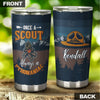 Personalized Once a Scout Always Pyromaniac Campfire Stainless - General Tumbler view #5