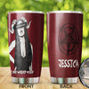 Personalized Not Your Baby Devil Girl Worship Myself Witch Magic - General Tumbler view #7