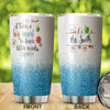Personalized Teacher Big Heart to Teach Little Minds Stainless - General Tumbler view #7