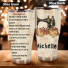 Camellia Personalized In My Sewing Room Rules Sewist Vintage Stainless Steel Tumbler - Double-Walled Insulation Travel Thermal Cup With Lid Gift For Sewer Sewing Lover
