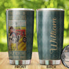 Personalized That's What I Do Ride Tractors Farming Stainless - General Tumbler view #7