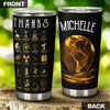 Personalized Thanks Science Innovations Scientists Stainless - General Tumbler view #5