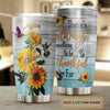 Camellia Personalized Hummingbirds There's Always Something To Be Thankful For Motivational Quote Stainless Steel Tumbler - Double-Walled Insulation Travel Thermal Cup With Lid