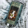 Camellia Personalized Rabbit Bunny That's What I Do Read Books Drink Coffee Stainless Steel Tumbler - Double-Walled Insulation Thermal Cup With Lid Gift For Nerd Coffee Lover