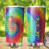 Personalized Colorful Hippie Definition Free Spirit Peace Lover - General Tumbler view #7