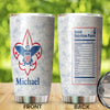 Personalized Eagle Boy Scouts of American Graphics Stainless - Wildlife & Nature Tumbler view #7