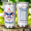 Personalized Eagle Boy Scouts of American Graphics Stainless - Wildlife & Nature Tumbler view #5