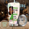 Personalized 3D Afro Hair Girl Angels Don't Always Have Wings - General Tumbler view #4