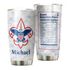 Personalized Eagle Boy Scouts of American Graphics Stainless - Wildlife & Nature insulated stainless steel tumbler drinkware preview