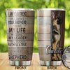 Personalized German Sherpherd I Am Your Friend Partner Graphics - General Tumbler view #7