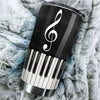 Personalized Piano Heart Music Minimalism Graphics Stainless - durable hot & cold beverage tumbler view #3