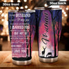 Personalized to My Husband Loving Letters Stainless Steel - General Tumbler view #4
