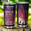 Personalized to My Husband Loving Letters Stainless Steel - General Tumbler view #5