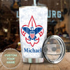 Personalized Eagle Boy Scouts of American Graphics Stainless - Wildlife & Nature Tumbler view #6