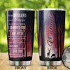 Personalized to My Husband Loving Letters Stainless Steel - General Tumbler view #7