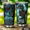 Personalized Dragon to My Dear Son in Law Stainless Steel - General Tumbler view #5