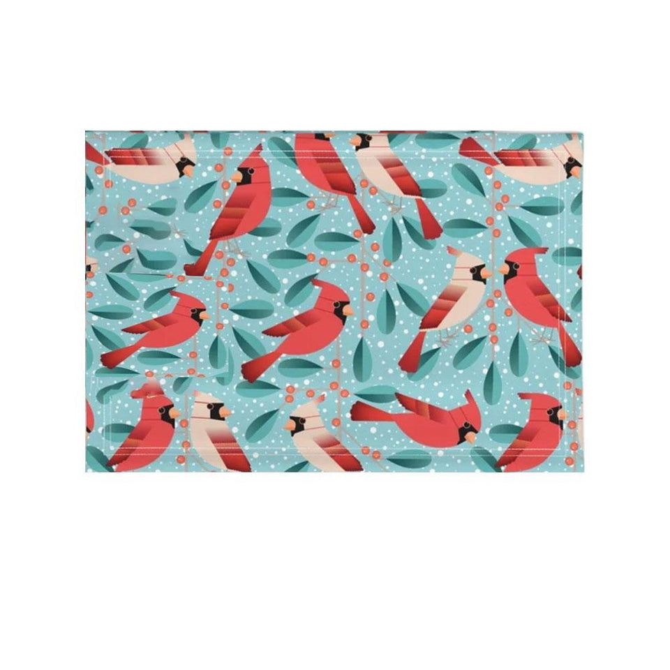 Red Cardinal Birds Mint Animals Winter Snow Funny Gift Ideas