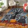 Halloween Cats Carpet Summon Demon Living Room Rugs - General soft non-slip area rug for living room & home decor