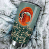 Camellia Personalized Mermaid She Dream Of The Ocean Stainless Steel Tumbler-Double-Walled Insulation Travel Cup With Lid 02