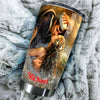 Camellia Personalized Mermaid To My Husband I Love You Stainless Steel Tumbler-Double-Walled Insulation Cup With Lid Gift For Anniversary Valentine's Day
