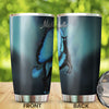 Camellia Personalized Horse Butterfly Stainless Steel Tumbler - Double-Walled Insulation Vacumm Flask - Gift For Horse Lovers, Cowgirls, Cowboys, Perfect Christmas, Thanksgiving Gift