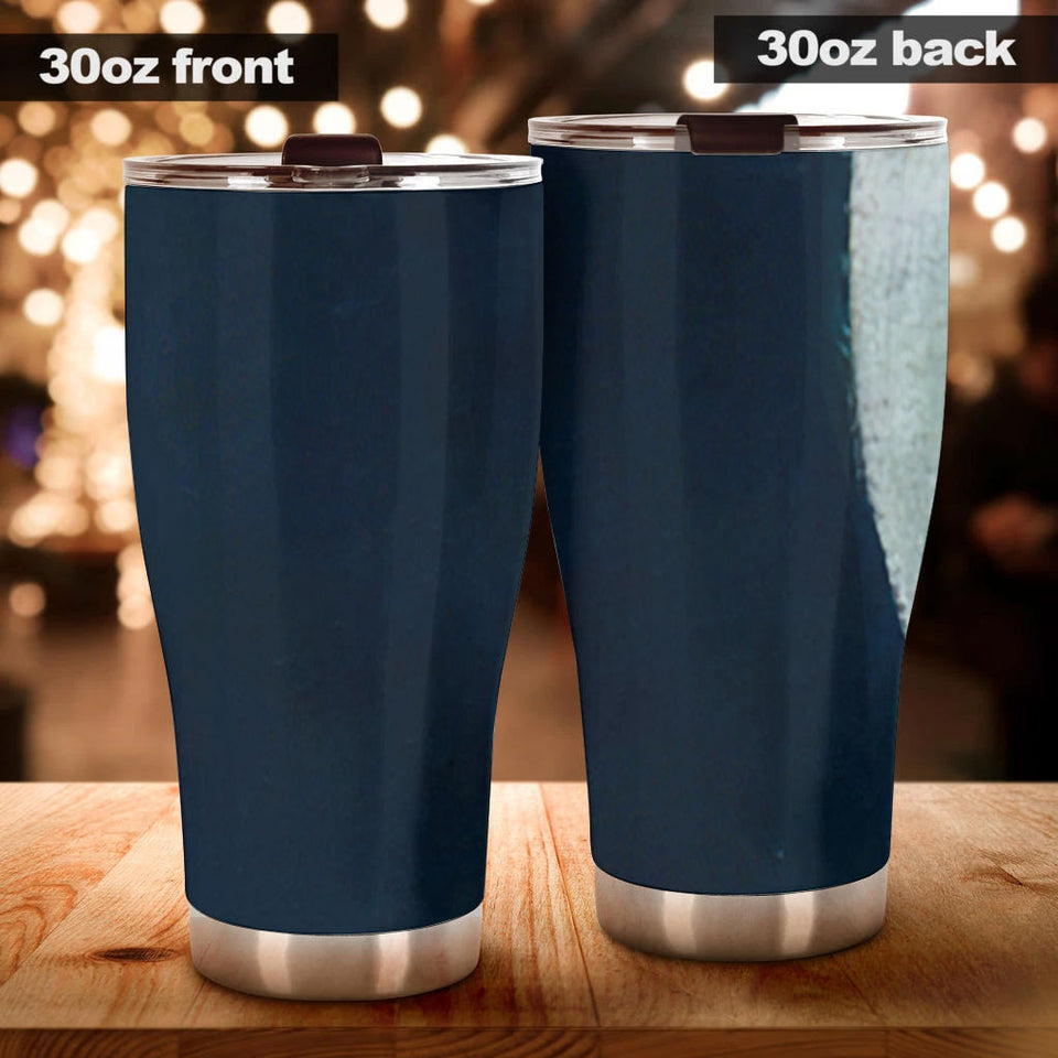 Camellia Personalized Loving Letter From Daughter To Mom Elephant Stainless Steel Tumbler-Double-Walled Insulated Gift For Mother's Day