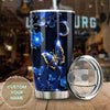 Camellia Personalized Butterfly In Night Sky Stainless Steel Tumbler - Double-Walled Insulation Vacumm Flask - For Thanksgiving, Memorial Day, Christians, Christmas Gift