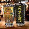 Camellia Personalized Ancient Egypt Pharaoh Stainless Steel Tumbler - Double-Walled Insulation Vacumm Flask - Gift For Ancient Egypt Culture Lovers