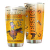 Camellia Personalized Horse Some Girls Go Riding And Drink Too Much Stainless Steel Tumbler - Double-Walled Insulation Vacumm Flask - Gift For Horse Lovers, Cowgirls, Cowboys