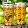 Camellia Personalized Horse Some Girls Go Riding And Drink Too Much Stainless Steel Tumbler - Double-Walled Insulation Vacumm Flask - Gift For Horse Lovers, Cowgirls, Cowboys
