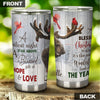 Camellia Personalized Christmas A Silent Night Star Above A Blessed Gift Of Hope And Love Stainless Steel Tumbler - Customized Double-Walled Insulation Travel Thermal Cup With Lid