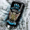 Camellia Personalized Black Nurse CNA May Not Be Angel Stainless Steel Tumbler - Double-Walled Insulation Vacumm Flask - Gift For Black Queen, International Women's Day, Hippie Girls