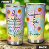 Camellia Personalized God That Is Who You Are Stainless Steel Tumbler- Double-Walled Insulation Travel Tharma Cup With Lid