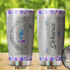 Camellia Personalized Mental Style Butterfly Jewerly Stainless Steel Tumbler-Double-Walled Insulation Travel Cup With Lid01