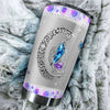 Camellia Personalized Mental Style Butterfly Jewerly Stainless Steel Tumbler-Double-Walled Insulation Travel Cup With Lid01