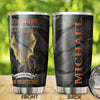 Camellia Personalized Dragon Son In Law You Are Special You Volunteered Stainless Steel Tumbler - Customized Double-Walled Insulation Travel Thermal Cup With Lid Gift For Dragon Lover Son