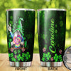 Camellia Personalized Hippie Gnomy Stainless Steel Tumbler-Double-Walled Insulation Travel Cup With Lid Gift For Chistmas 01