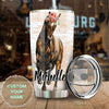 Camellia Personalized Horse Pot Head Stainless Steel Tumbler - Double-Walled Insulation Vacumm Flask - Gift For Horse Lovers, Cowgirls, Cowboys, Perfect Christmas, Thanksgiving Gift