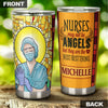 Camellia Personalized Nurse Are The Next Best Thing Stainless Steel Tumbler - Double-Walled Insulation Vacumm Flask - Gift For Nurse, Christmas Gift, International Nurses Day