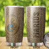 Camellia Personalized Patron Saint Of Firefighter Stainless Steel Tumbler-Double-Walled Insulation Gift For Firefighter Fireman