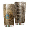 Camellia Personalized Patron Saint Of Firefighter Stainless Steel Tumbler-Double-Walled Insulation Gift For Firefighter Fireman