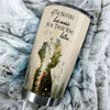 Camellia Persionalized 3D Vintage The Nature Has Music Stainless Steel Tumbler - Customized Double - Walled Insulation Travel Thermal Cup With Lid
