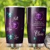 Camellia Personalized Butterfly Faith Hope Love Glory Cross Christian Stainless Steel Tumbler - Double-Walled Insulation Vacumm Flask - For Thanksgiving, Memorial Day, Christians, Christmas Gif