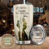 Camellia Persionalized 3D Vintage The Nature Has Music Stainless Steel Tumbler - Customized Double - Walled Insulation Travel Thermal Cup With Lid