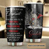 Camellia Personalized Elephant Is Friend Stainless Steel Tumbler- Wall Insulated Cup With Lid Travel Mug
