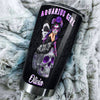 Camellia Persionalized 3D Aquarius Girl Stainless Steel Tumbler - Customized Double - Walled Insulation Travel Thermal Cup With Lid