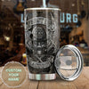 Camellia Personalized Firefighter First In Last Out Stainless Steel Tumbler-Double-Walled Insulation Gift For Firefighter Fireman 04