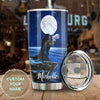 Camellia Personalized Mermaid She Dream Of The Ocean Stainless Steel Tumbler-Double-Walled Insulation Travel Cup With Lid 01
